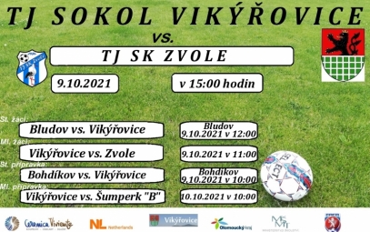 Vikýřovice vs. Zvole 9.10.2021