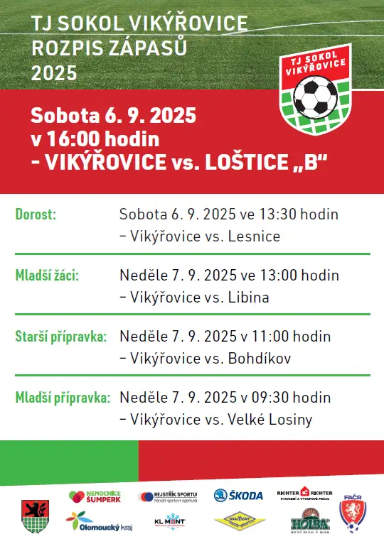 Vikýřovice vs. Loštice "B"