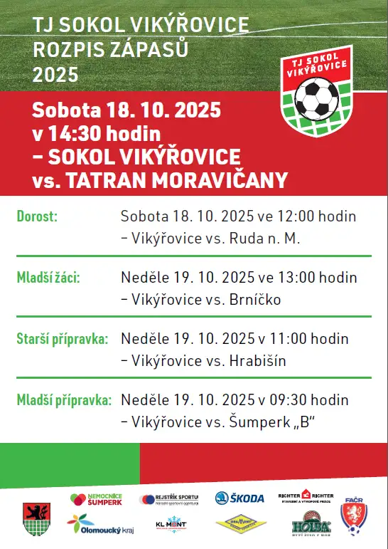 VIKÝŘOVICE vs. MORAVIČANY